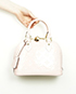 Alma BB, &pound;850, Handbags, Pink, Front view